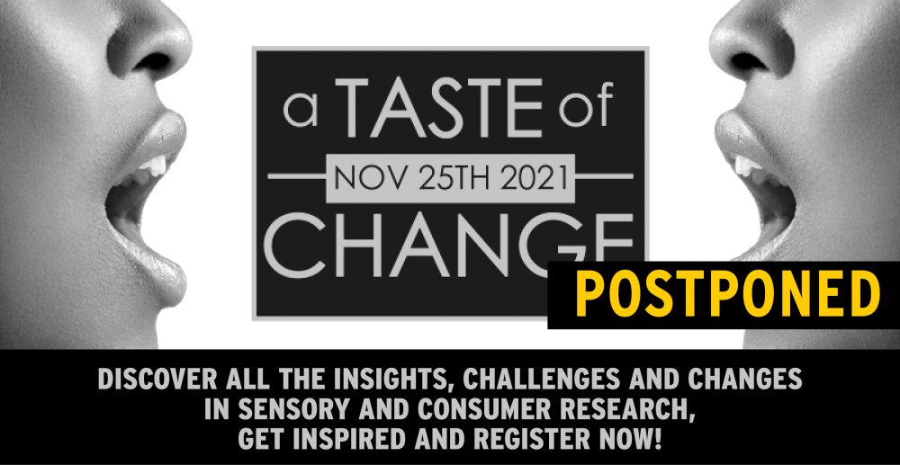 ‘A Taste of Change’ Sensory Symposium postponed